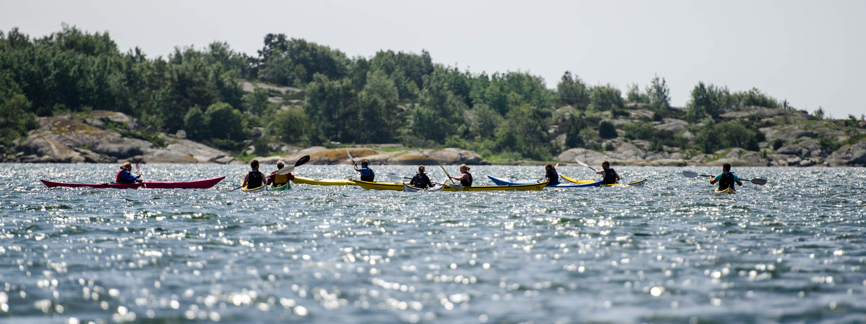 Mareldspaddling i kajak på Escape Outdoors